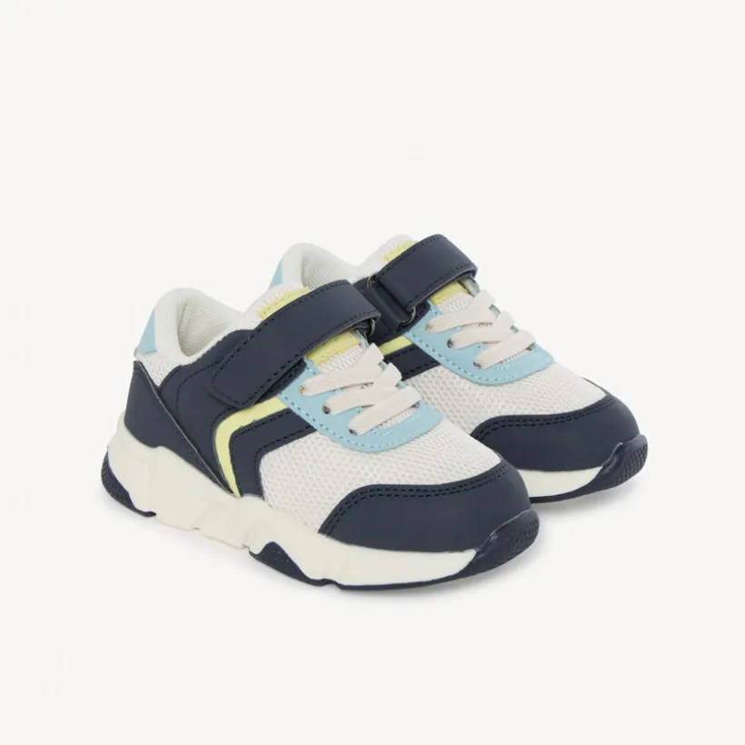 Sportieve klittenbandsneakers van mesh voor jongensbaby's