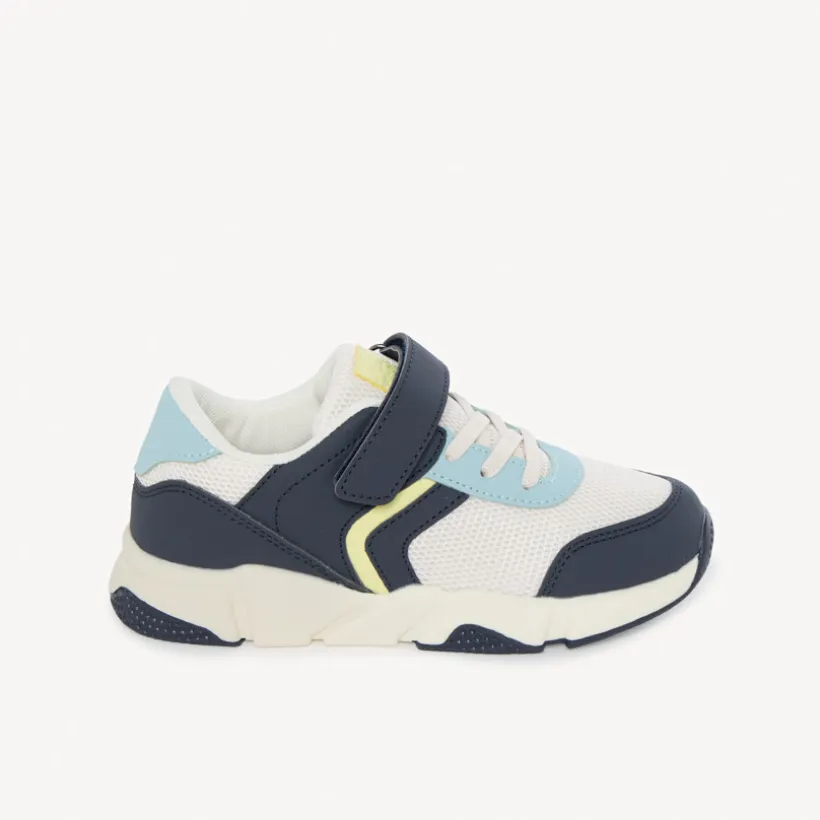 Sportieve mesh sneakers met klittenband jongens