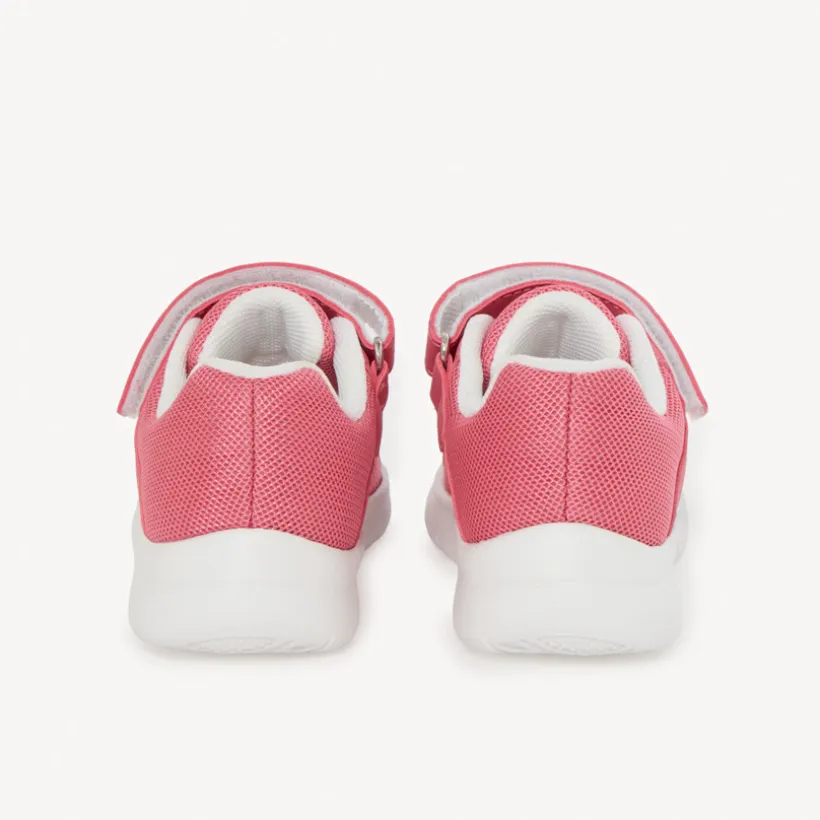 Sportieve mesh sneakers met klittenband voor meisjesbabys