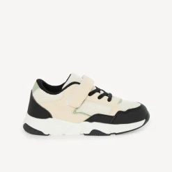 Sportieve sneakers in mesh met inzetstukken jongens