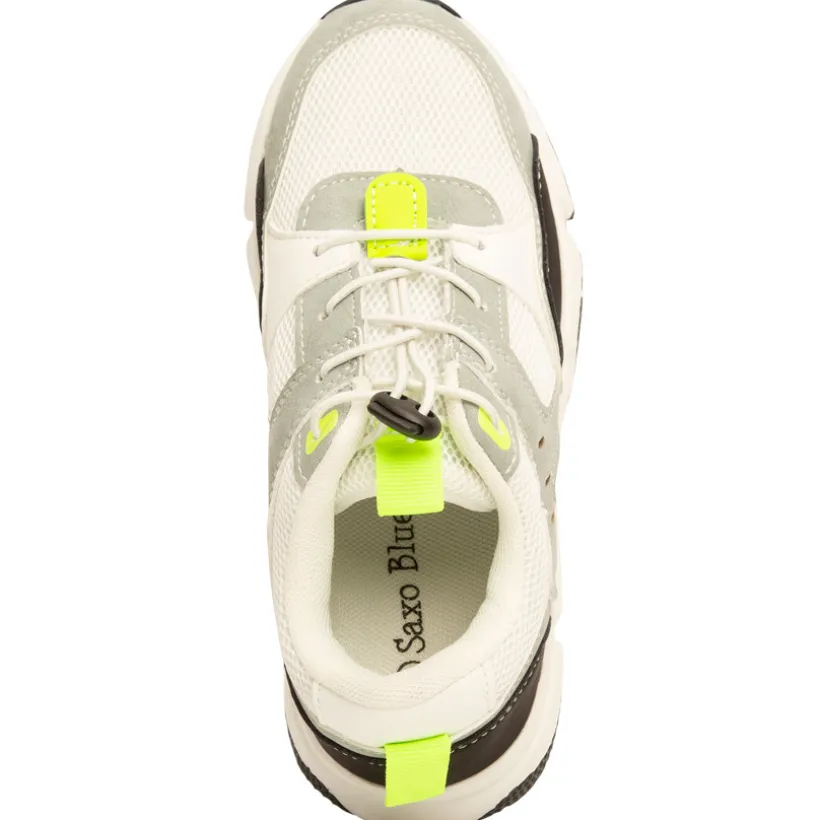 Sportieve sneakers met elastische veters en stopper jongens