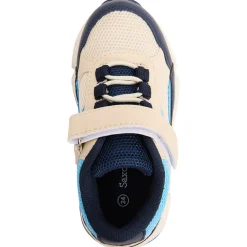 Sportieve sneakers met elastische veters en klittenband jongens