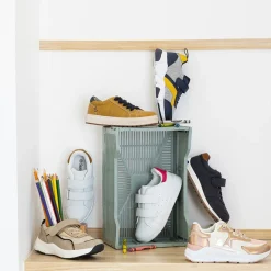 Sportieve sneakers met iriserende details meisjes