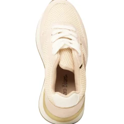 Sportieve sneakers van mesh met veters meisjes