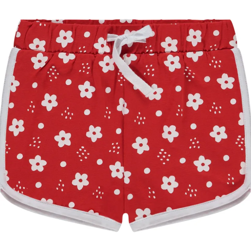 Sportshort met fantasieprint voor babymeisje