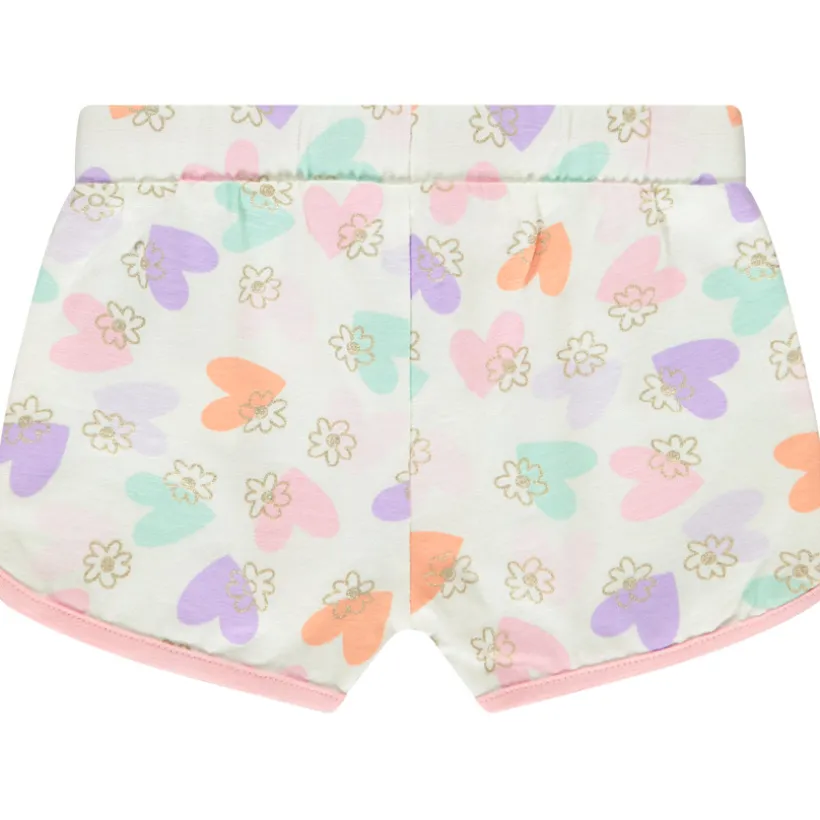 Sportshort met fantasieprint meisjes