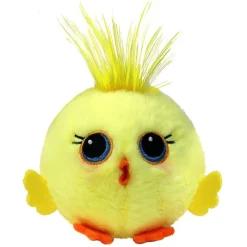 Springende knuffel Beanie Bouncers Chick het Kuiken