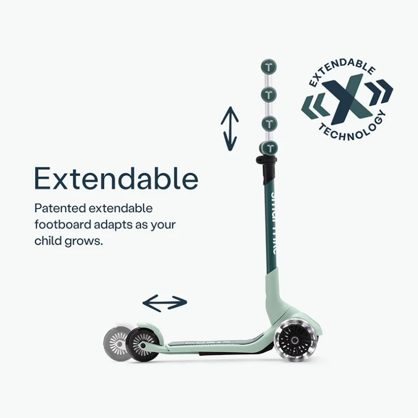 Step 3 wielen Xtend Mini-Ride 12M-9jaar Soft Mint