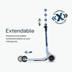 Step 3 wielen Xtend Mini-Ride 12M-9jaar Soft Blue