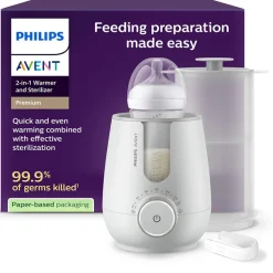 Sterilisator Flesverwarmer Premium 2-in1