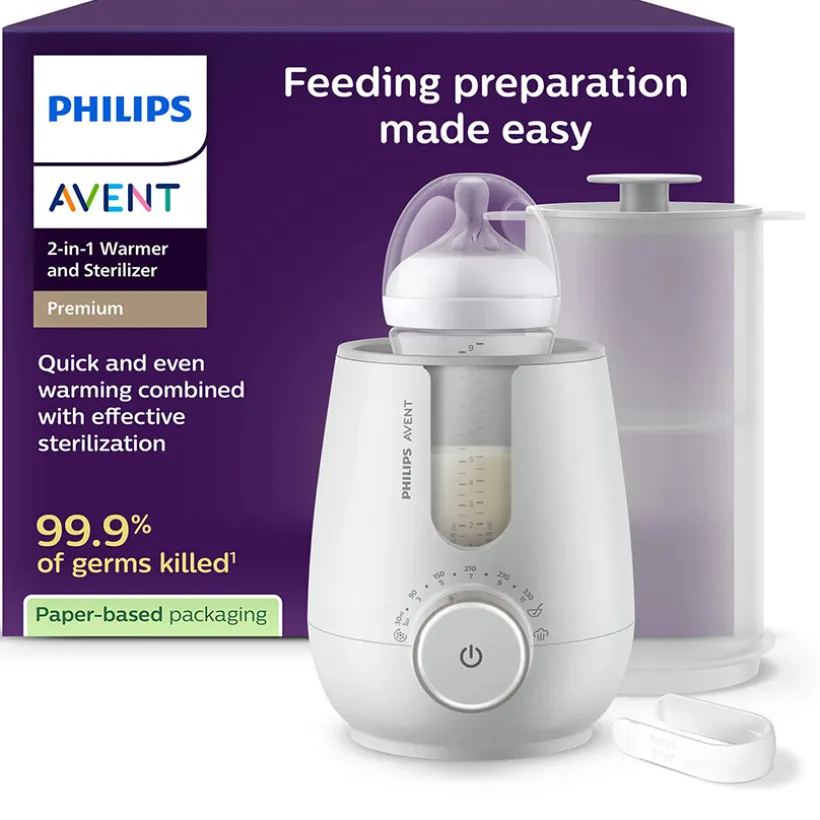 Sterilisator Flesverwarmer Premium 2-in1
