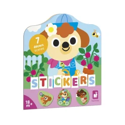 Stickerboek en decors Le Jardin van Janod