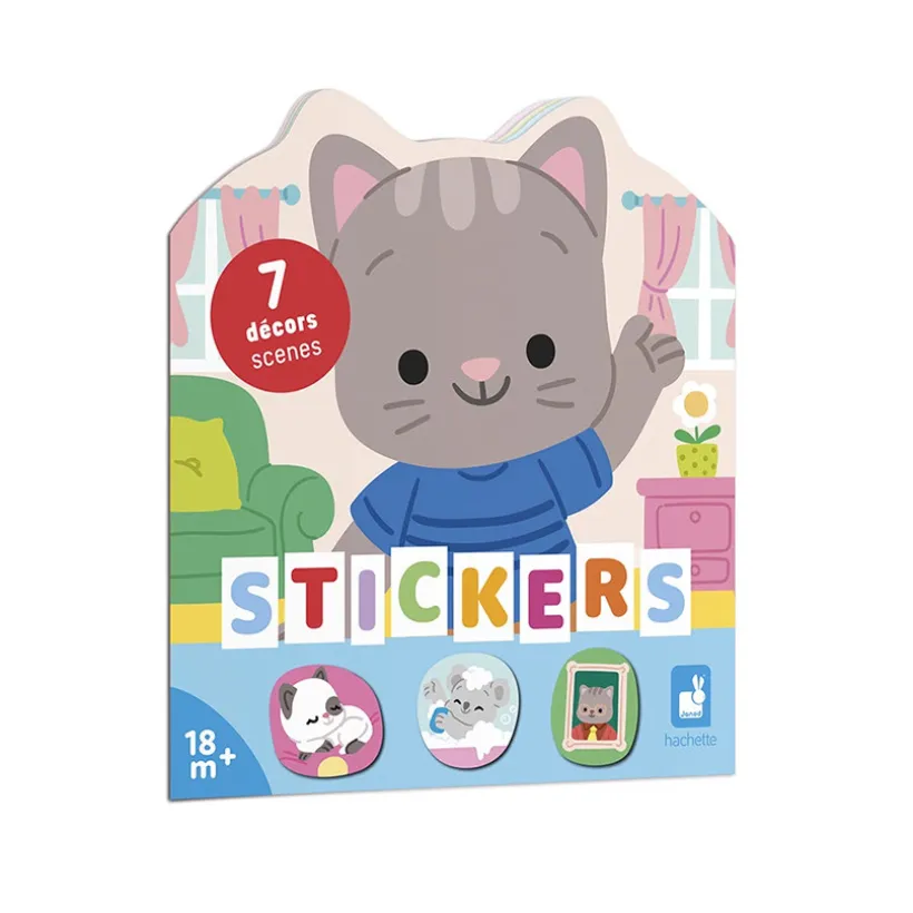 stickers- en decoratieboek La Maison van Janod