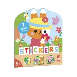 Stickervel en decorboek La Campagne van Janod