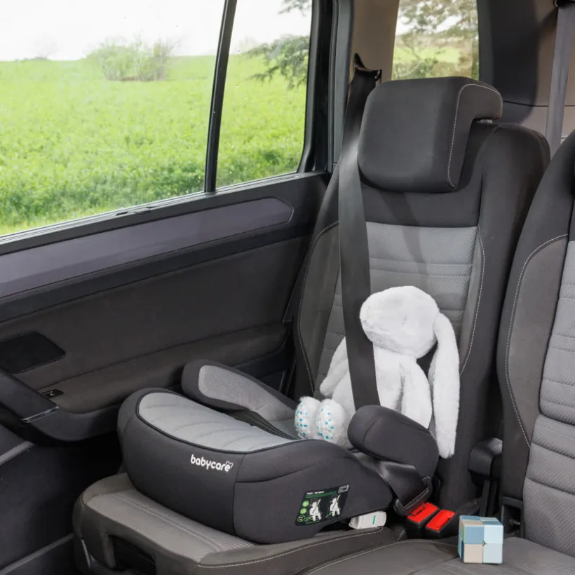 Stoelverhoger Isofix i-Size 125-150 cm zwart