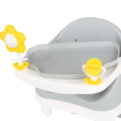 Stoelverhoger met speelse activiteiten voor de Me Up stoel