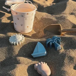 Strandset Vissen - Emmer/schop/4 vormpjes