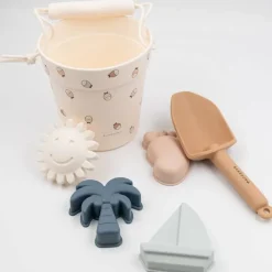 Strandset Vissen - Emmer/schop/4 vormpjes