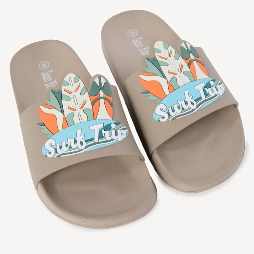 Surf slippers met reliëf jongens