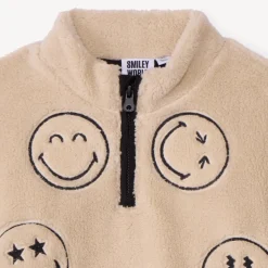 Sweat camionneur in sherpa SmileyWorld jongens