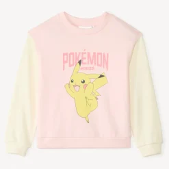 Sweater met bicolore Pokémon Pikachu meisjes