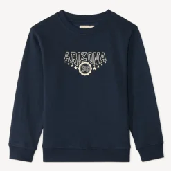 Sweater met lange mouwen van fleece jongens