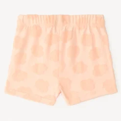 Sweater shorts van badstof met reliëfpatronen meisjes.