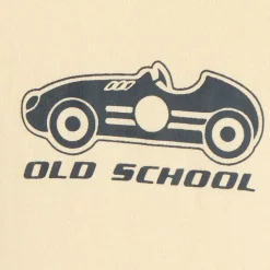 Sweater voor jongen met vintage auto print