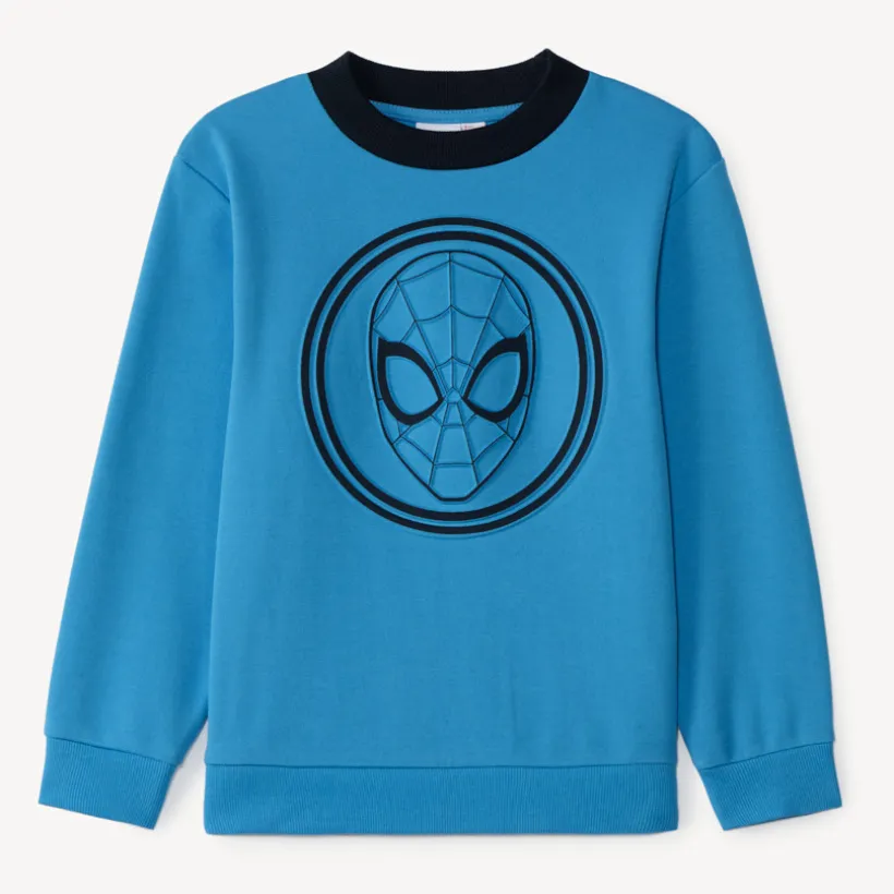 Sweat jongens met reliëf van Spider-Man Marvel