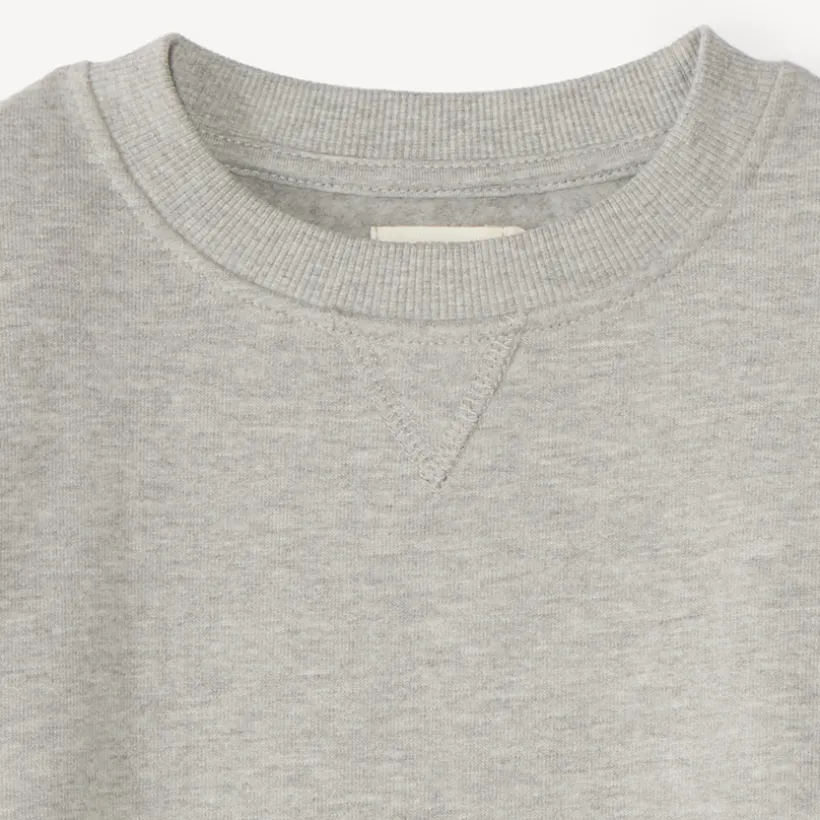 Sweat jongens van eenkleurig fleece