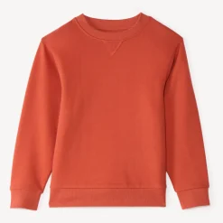 Sweat jongens van eenkleurig fleece