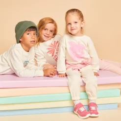 Sweat met aardbeienprint voor babymeisjes