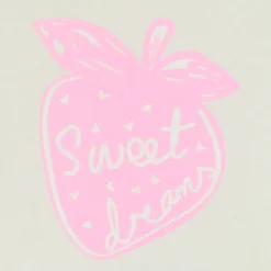 Sweat met aardbeienprint voor babymeisjes