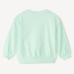 Sweat met fantasie-mesh en reliëfprint voor babyjongen