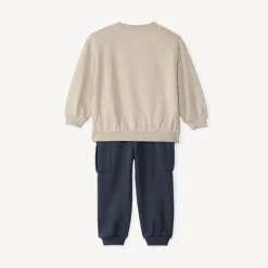 Sweatshirtfantasie en cargostijl jogging voor babyjongens