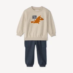 Sweatshirtfantasie en cargostijl jogging voor babyjongens
