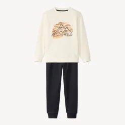 Sweatshirt fantasie met fleece joggingbroek jongens