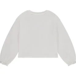 Sweatshirt fleece kort print zwaluw meisjes