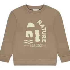 Sweatshirt fleece met fantasieprint voor jongen