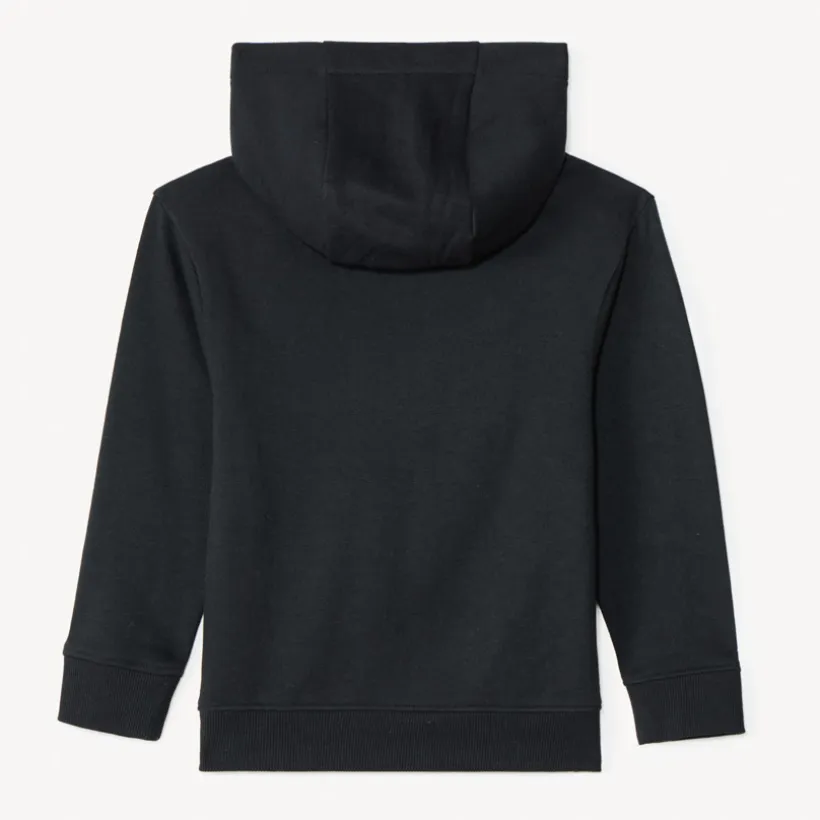 Sweatshirt fleece met kap en Marvel-print jongens