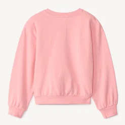Sweatshirt fleece oversize met magische pailletten meisjes