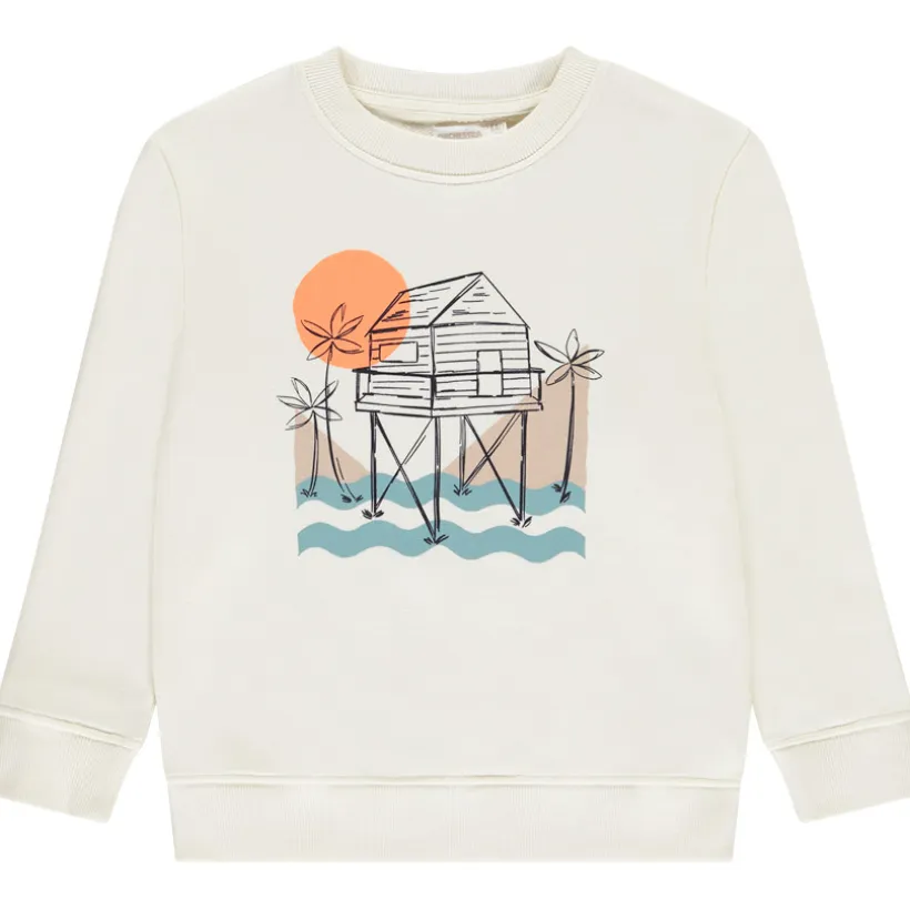 Sweatshirt fleece voor jongen