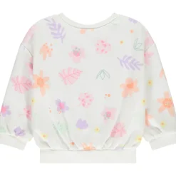 Sweatshirt in fantasie-molleton meisjes