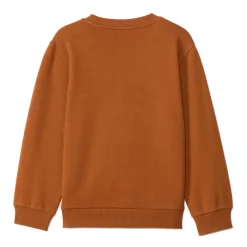 Sweatshirt in fleece met fantasieborduring jongens