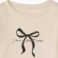 Sweatshirt in fleece met print meisjes