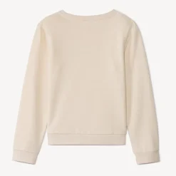 Sweatshirt in fleece met print meisjes