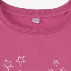 Sweatshirt in fleece met print meisjes