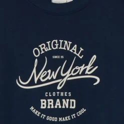Sweatshirt in fleece met print jongens