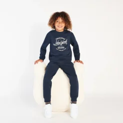 Sweatshirt in fleece met print jongens