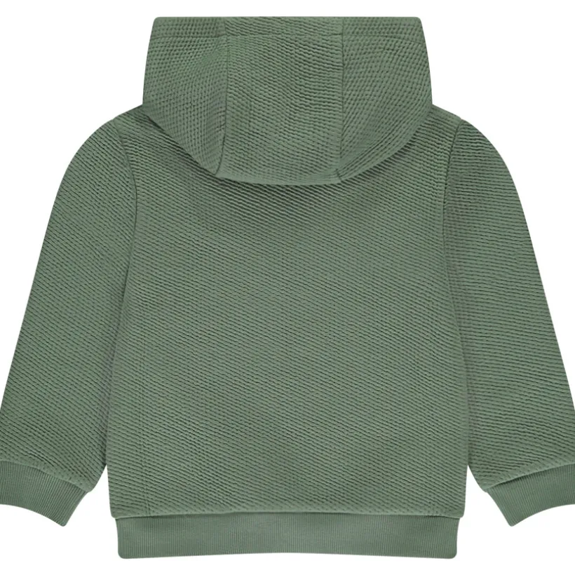 Sweatshirt in fleece met skateprint jongens